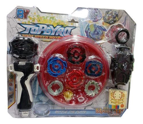 Bley Bley Topgiro X2 Lansador Estadio Compatible Beyblade