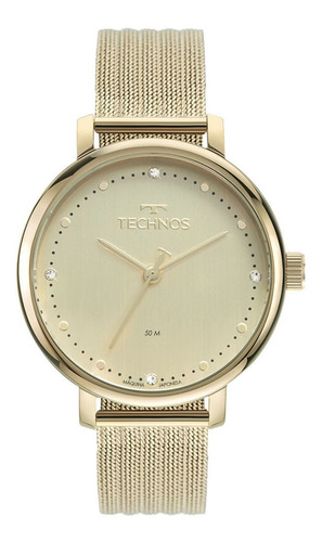 Relógio Feminino Technos Style Dourado 1 Ano