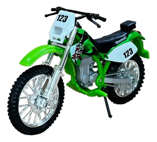 Moto Maisto Fresh Metal 2 Wheelers Kawasaki 123 Verde Febo