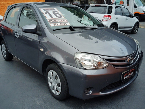 Toyota Etios 1.3 16v X 5p 2016 Financ. 60 X Sem Entrada