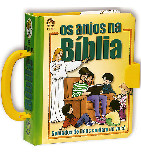 Os anjos na Bíblia - Capa almofadada, de Huntington, Noelle. Editorial CPAD, capa dura em português, 2004