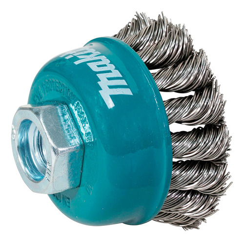 Escova Aço Copo Cônico Arame Torcido 65mm Makita D-77475