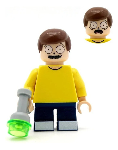 Mini Figuras Lego Rick E Morty - Bonecos Presente Geek Nerd 1 Morty