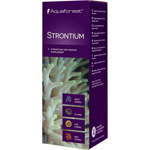 Imagen 1 de 5 de Suplemento Para Corales  Strontium 10 Ml Aquaforest Acuario