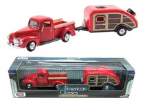 Comprar Ford 1940 Pickup + Casa Rodante - Escala  1\u002F24 Motormax