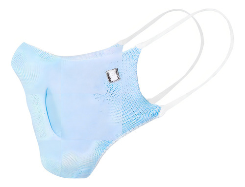 Máscara infantil de decatlón de Aptonia, color azul, talla XL