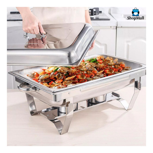 Bufetera Acero Inoxidable 11 L Vaporeras Banquetes Evento