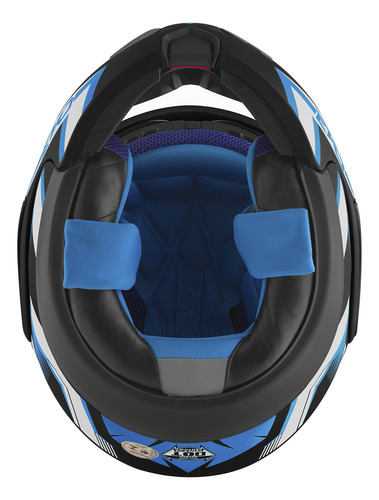 Capacete Fechado Escamoteável Attack Evo Brilhante Pro Tork
