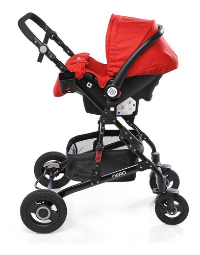 Imagen 5 de 10 de Coche Paseo Bebe C/ Moises Cuna Y Huevito Butaca P/ Auto