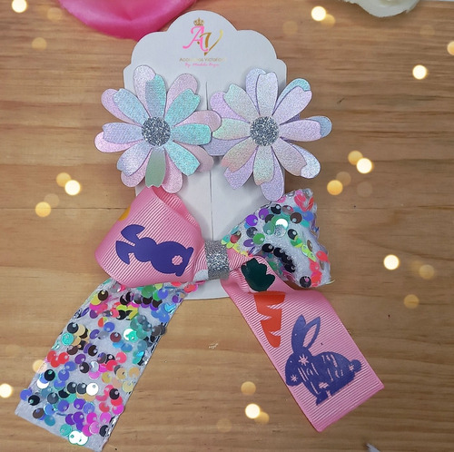 Imagen 8 de 8 de Flores De Tela - Flores De Cuero - Flores De Cuerina
