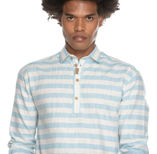 Camisa 100 sale linho masculina