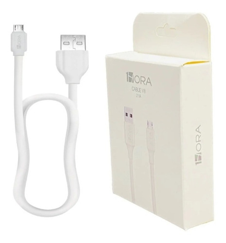 Lote 10pz Cable Micro Usb V8 1hora Carga Y Datos 2.1a 