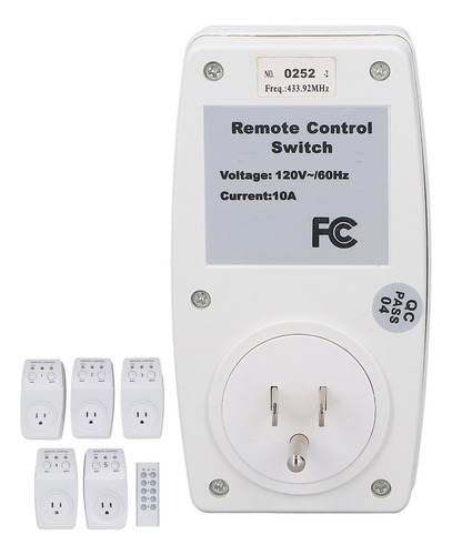 Enchufe De Control Remoto Inalámbrico, Eléctrico, Encendido