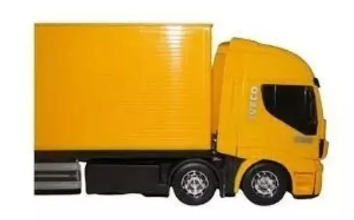 Brinquedo Caminhão Basculante Hi Way Iveco Amarelo