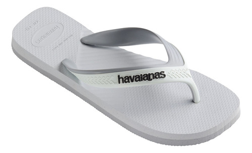 Ojota Havaianas Hombre Dual Blanco Gris