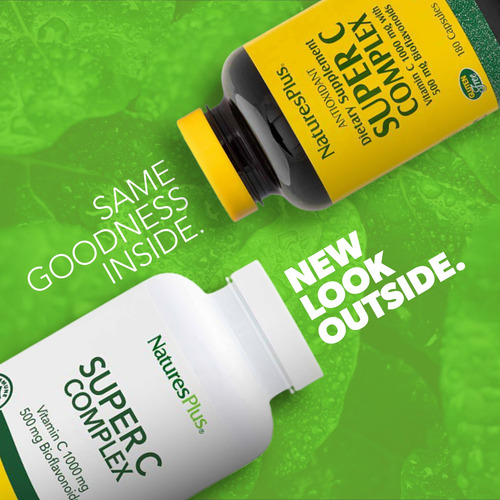 Naturesplus Súper Complejo C 1000 Mg Vitamina C 180 Caps