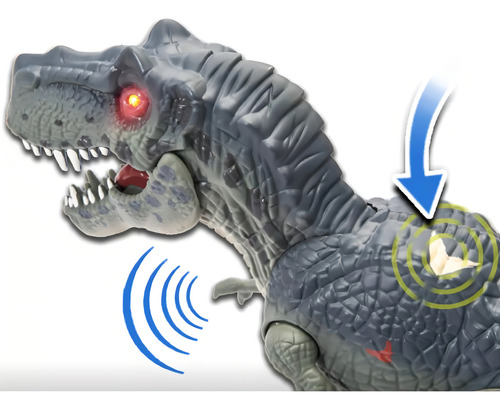 Dinosaurio Tiranosaurio Rex Luz Y Sonido Dino Valley T-rex