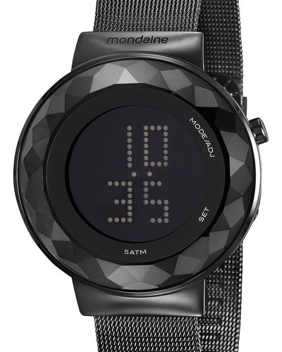 Relógio Mondaine Feminino 32006lpmvpe3 Preto + Nf-e