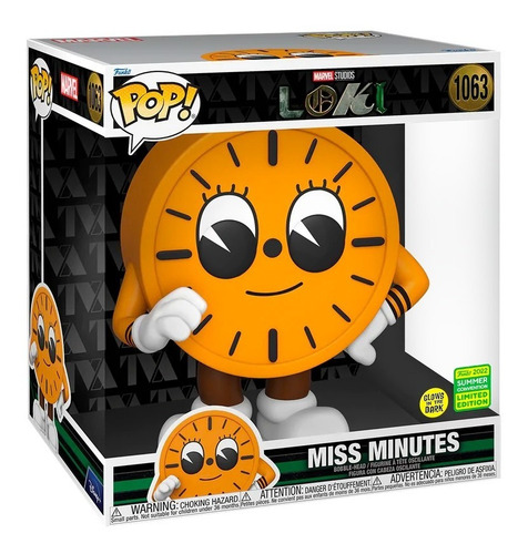 Funko Pop! Jumbo 10'' Miss Minutes - Marvel Loki Sdcc 2022