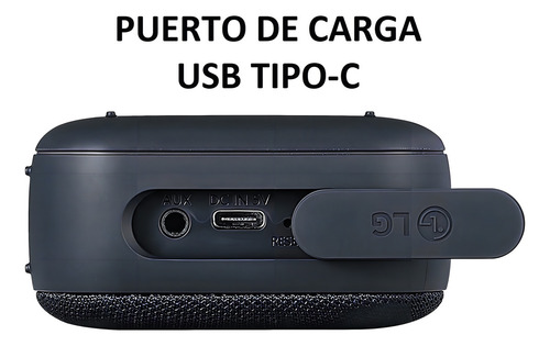Bocina Portátil LG Xboom Go Pm1 Negro