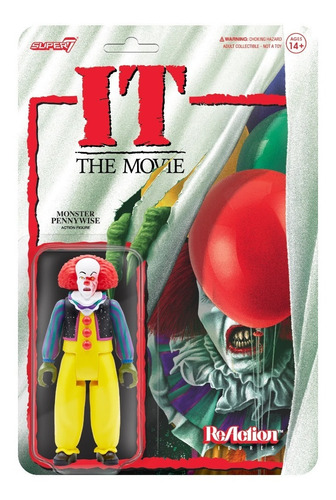 Super7 - It Reaction Figure Pennywise (monster)