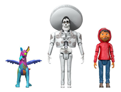 Bonecos Coco Disney Pixar 3 Figuras Storytellers Mattel Hmm0