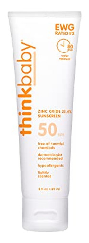 Thinkbaby Protector Solar Para Bebés Spf 50+  Bloqueador So