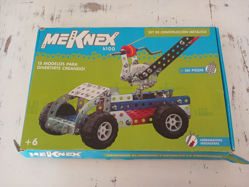 Meknex K100 Juego Construcción Metal Ingeniero Niños 