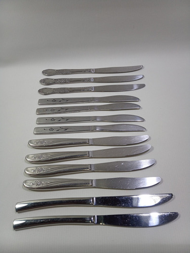 Set 13 Cuchillos Oneida Korea Diseños 