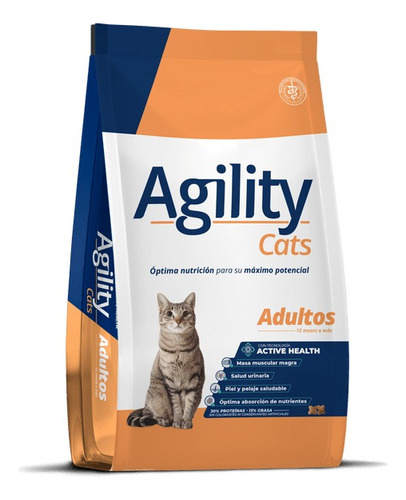 Alimento Agility Premium Para Gato Adulto 10kg Maxscotas