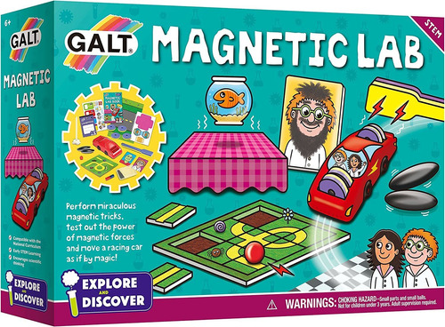 Toys Kit De Ciencia De Laboratorio Magnético Para Niñ...