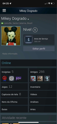 Imagem 1 de 5 de Conta Steam Level 6 , Csgo , Farcry 5 Garrysmod