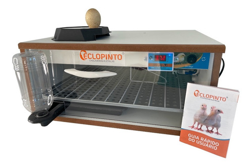 Imagem 7 de 10 de Chocadeira Eclopinto 120 Ovos, Digital, Viragem Automática.