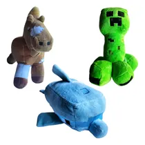 Comprar Peluches Minecraft Combo 3 Peluches Con Envio Gratis 20cm