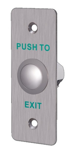 Boton De Salida Metalico (push To Exit) Hikvision Ds-k7p02