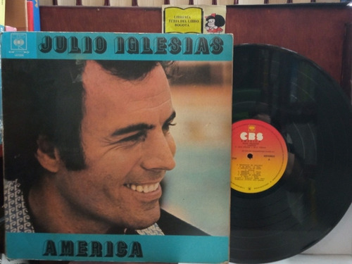 Lp - Acetato - Julio Iglesias - América - Pop - Cbs - 1976