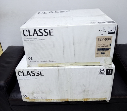 Preamplificador Hi End Clase A Marca Classe Ssp800 (Usado)