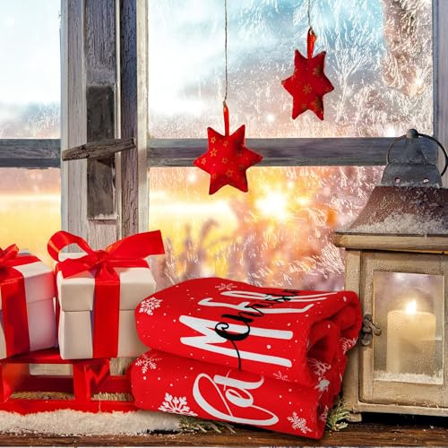 Juego De 2 Toallas De Mano De Feliz Navidad, Déjalo Nevar To