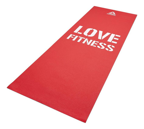 Colchoneta Yoga Reebok Mat Love 4mm Roja 