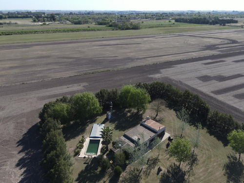 Campo A La Venta En Salto Grande, Santa Fe. 11 Hectareas Con Casa Y Pileta