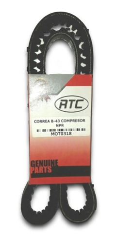 Correa Compresor Npr B43 Dentada