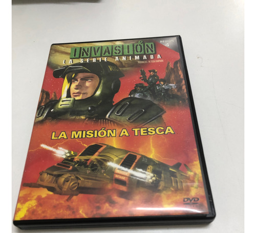 Invasion La Serie Animada Mision A Tesca Dvd Verhoeven