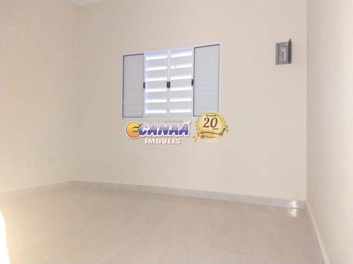 Bela Casa À Venda Em Mongaguá, Ótima Localização!