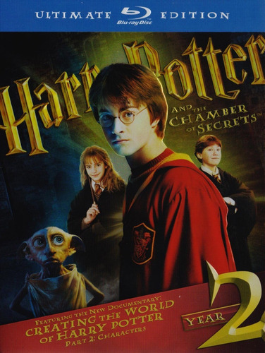 Harry Potter Año 2 Camara Secreta Ultimate Edition Blu-ray
