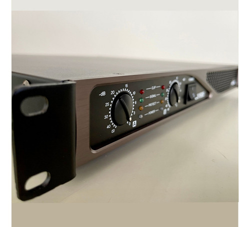 Potencia Slim Som Profissional 2000w Rms Ksr Pro Ksa1000 X2 Cor Preto Potência De Saída Rms 2000 W 127v