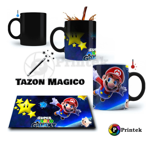 Taza / Tazon Magico Super Mario Bros - Varios Modelos