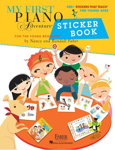 My First Piano Adventure, Sticker Book, For The Young Beginn