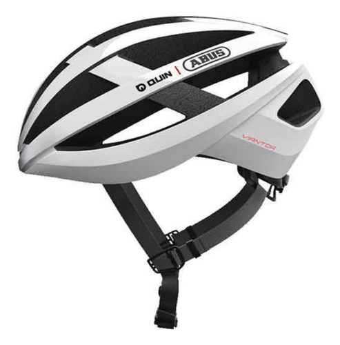 Capacete Ciclismo Abus Viantor Road Cor Branco Tamanho G