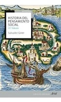 Libro Historia Del Pensamiento Social (ariel Sociologia) De