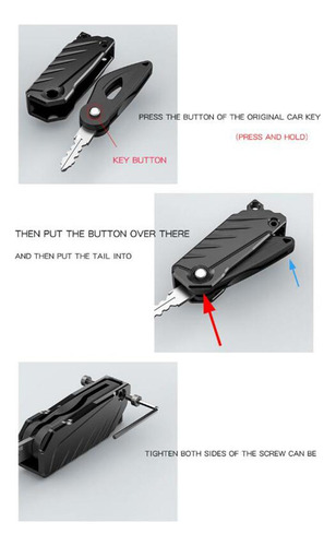 Caja De Cnc Alloy Para Motocicletas Keychain Protectora